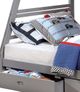 Furniture of America® California III Gray Twin/Full Bunk Bed-1