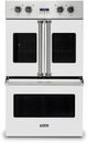 Viking® 7 Series 30" Frost White Professional Built In Double Electric French Door Wall Oven-0