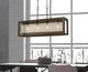 Cal® Lighting & Accessories Rubber Wood Island 4-Light Wood Chandelier-2