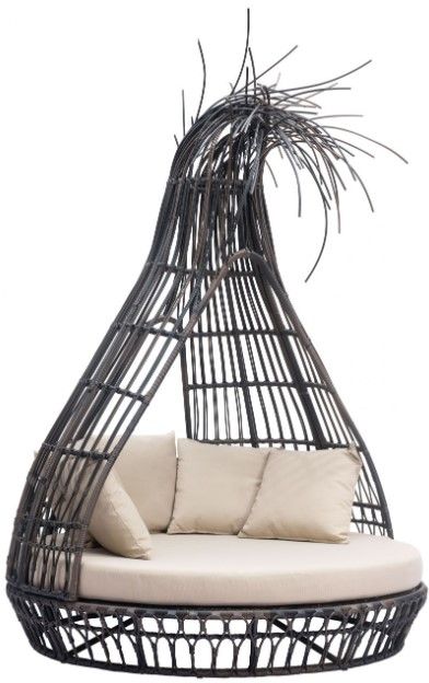 Zuo® Modern Tangalle Beige/Brown Outdoor Daybed-0