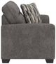 Benchcraft® Olten Graphite Chair and a Half-2