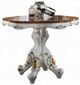 ACME Furniture Picardy Cherry Oak Counter Table with Antique Pearl Base-0