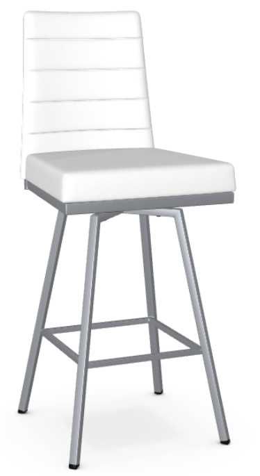 Amisco Customizable Luna Swivel Counter Stool-0