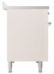 Ilve® Nostalgie II Series 48" Antique White Pro Style Induction Range-2