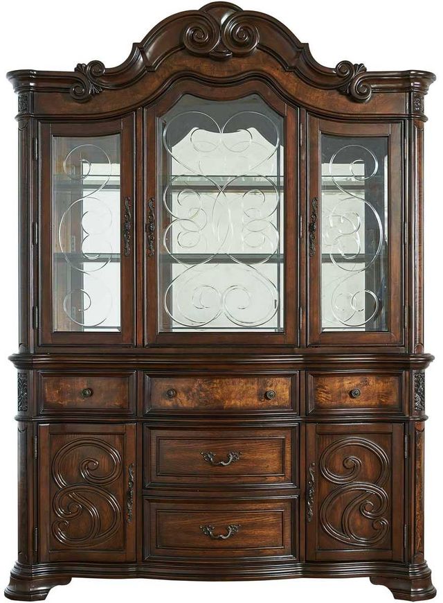 Steve Silver Co. Royale Pecan Buffet and Hutch-0