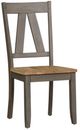 Liberty Furniture Lindsey Farm 5-Piece Gray/Sandstone Trestle Table Set-3