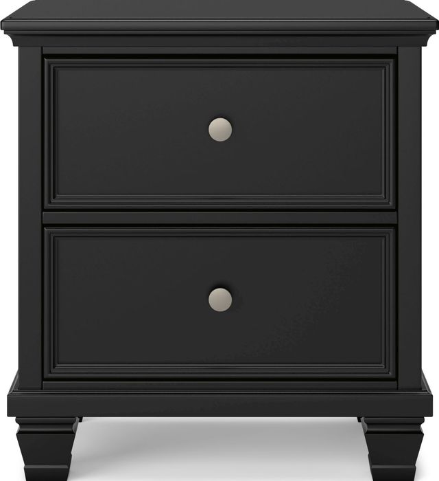 Signature Design by Ashley® Lanolee Black Nightstand-3