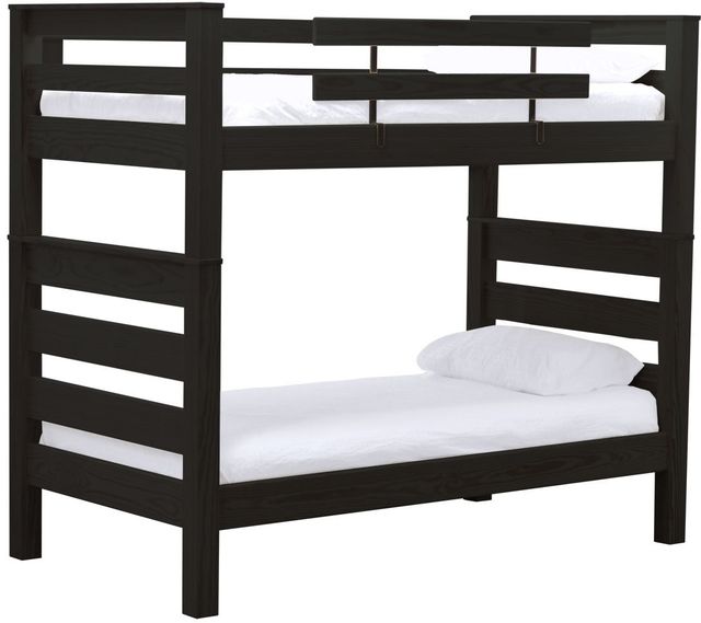 Crate Designs™ Furniture TimberFrame Espresso Twin XL/Twin XL Bunk Bed-0