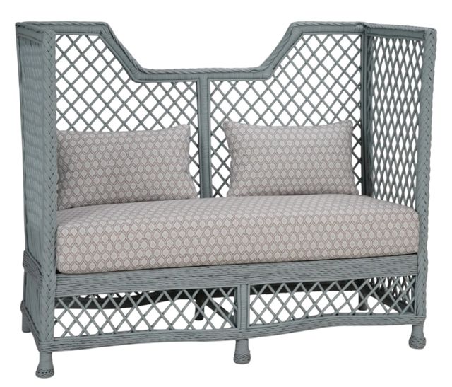 Bramble Customizable Rabana High Back Loveseat-0