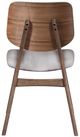 New Classic® Home Furnishings Oscar Dark Gray/Walnut Dining Side Chair-4