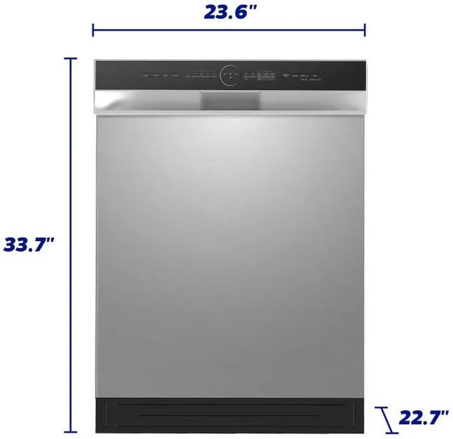 Element® 24" Stainless Steel Front Control Built In Dishwasher -3