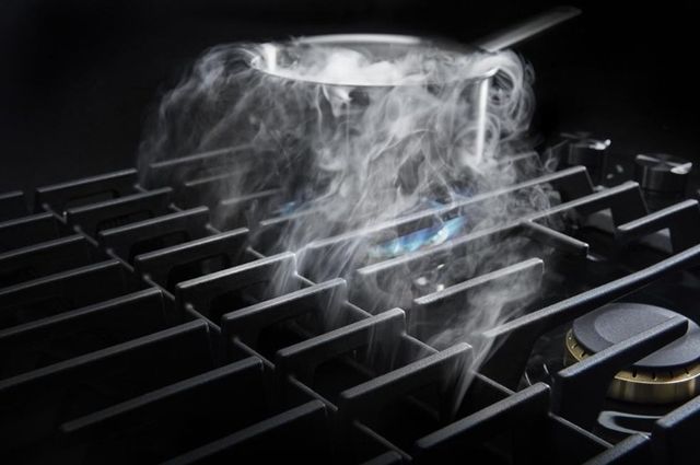 JennAir® 30” Black Natural Gas Downdraft Cooktop-4
