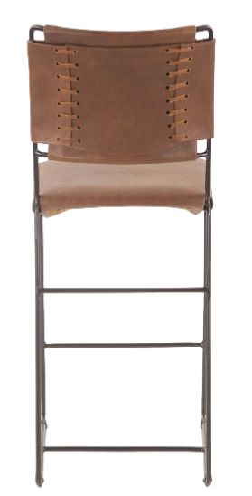 Home Trends & Design New York Brown Buffalo/Gray Septarian Counter Stool-3