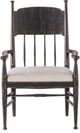 Hooker® Furniture Americana Biscuit/Molasses Dining Arm Chair-2