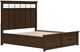 Signature Design by Ashley® Taffenbrook Medium Brown California King Storage Panel Bed-0