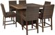 Signature Design by Ashley® Paradise Trail Outdoor 7 Piece Medium Brown Dining Set-0