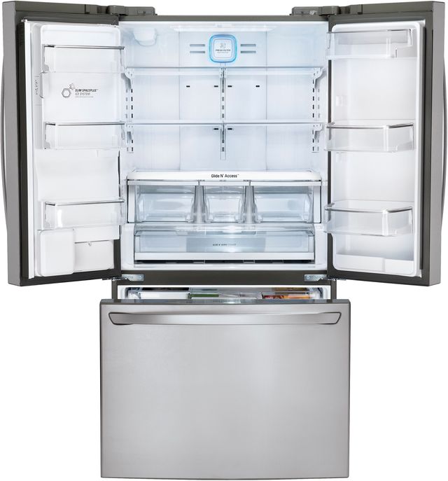 LG 29.80Cu. Ft. Stainless Steel French Door Refrigerator-1