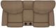 La-Z-Boy® Briggs Bronze Power Reclining Loveseat with Headrest and Console-1