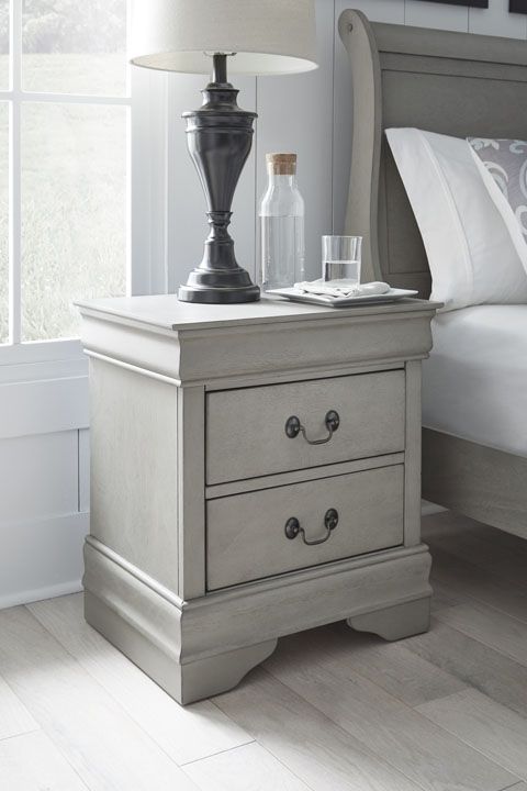 Signature Design by Ashley® Kordasky Gray Nightstand-4