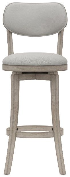HH2 Home Sloan Aged Gray/Fog Swivel Bar Stool-1