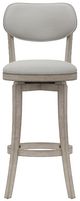HH2 Home Sloan Aged Gray/Fog Swivel Bar Stool-1