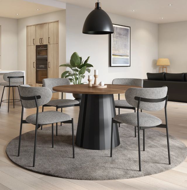 Amisco Customizable Gemma Round Dining Table-1
