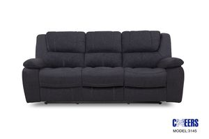 Cheers by Man Wah Reclining Sofa with FREE Matching Recliner!