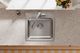 Elkay Lustertone® Classic Lustrous Satin 19-1/2" x 19" x 5" MR2-Hole Single Bowl Drop-In ADA Sink-3