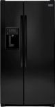 Crosley® 36 in. 25.3 Cu. Ft. High-Gloss Black Side-by-Side Refrigerator-0