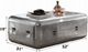 ACME Furniture Brancaster Aluminum Leather Coffee Table-2