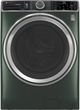 GE® Profile™ Jade Green Front Load Washer and Gas Dryer Laundry Pair-2