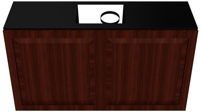 Vent-A-Hood® 48" Black Tilt-Out Wall Mounted Range Hood-0