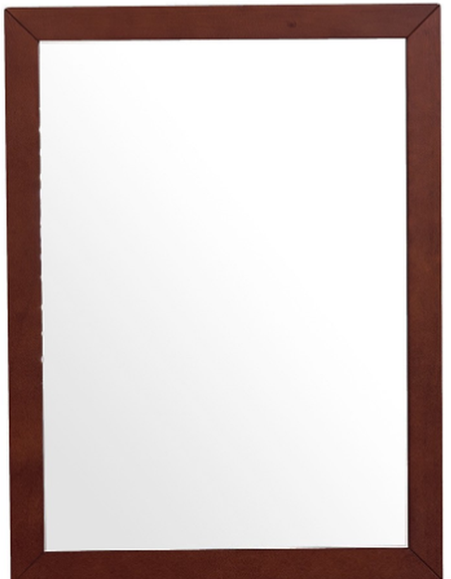 Mazin Furniture Rowe Dark Cherry Mirror-0
