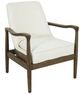YHD Nora Brown/White Accent Chair-0
