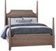 Vaughan-Bassett Tide & Timber Gray Oak California King Pencil Poster Bed-0