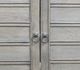 Lamps Per Se Gray 2-Door Shutter Cabinet-2