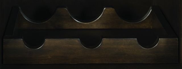 Elements International Colorado Charcoal Wine Rack