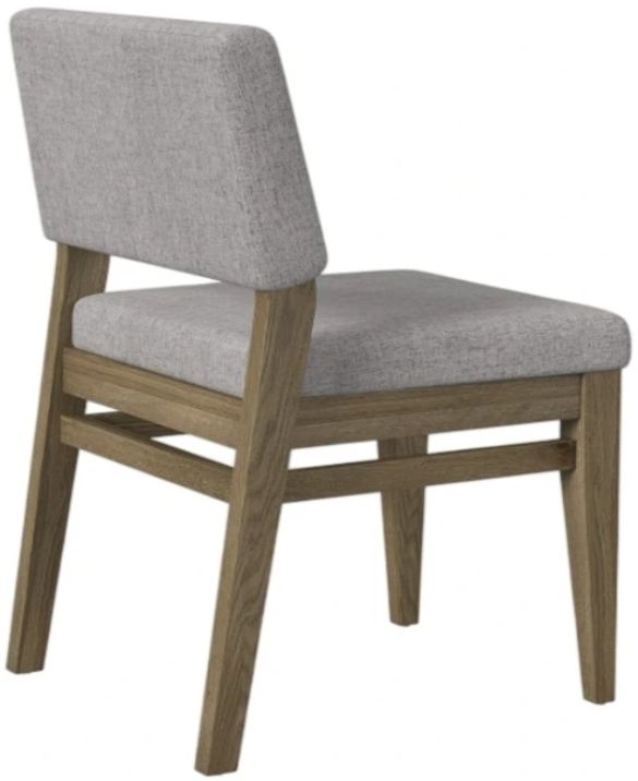 Intercon Flex Gray/Sandbar Oak Upholstered Side Chair-4
