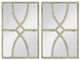 A & B Home Distressed White Mirrors-1