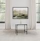 Coaster® Ebby White End Table with Antique Black Base-5