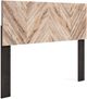 Signature Design by Ashley® Piperton 4-Piece Brown/Black Full Panel Headboard Bed Set-1