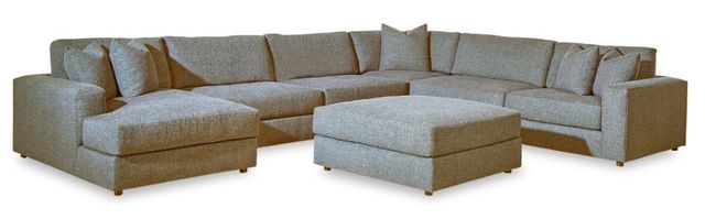 Huntington House 6-Piece Left-Arm Facing Sectional and Chaise-0