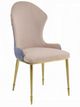 ACME Furniture Caolan 2-Piece Gold/Lavender/Tan Side Chair Set-0