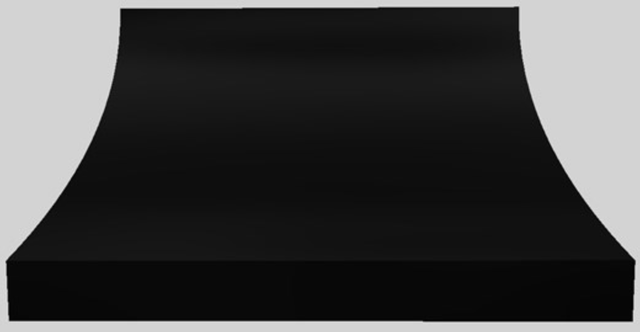 Vent-A-Hood® Designer Series 60" Black Wall Mounted Range Hood-0