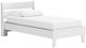Signature Design by Ashley® Socalle Matte White Youth Twin Panel Platform Bed-0