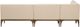 Four Hands Ellington 3-Piece Irving Flax L-Shape Dining Banquette-4