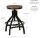 Powell® Haywood 2-Piece Black/Brown Counter Stool Set-2