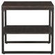 Sunny Designs™ Tyler French Brown Chairside Table with Black Metal Frame-2