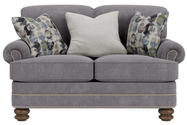 Flexsteel® Customizable Bay Bridge Fabric Loveseat-3