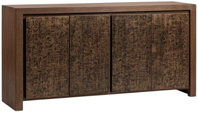 Classic Home Glendale Toasted Chestnut 4-Door Buffet-0